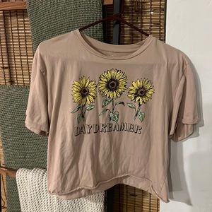 Xl Sunflower Graphic Tee